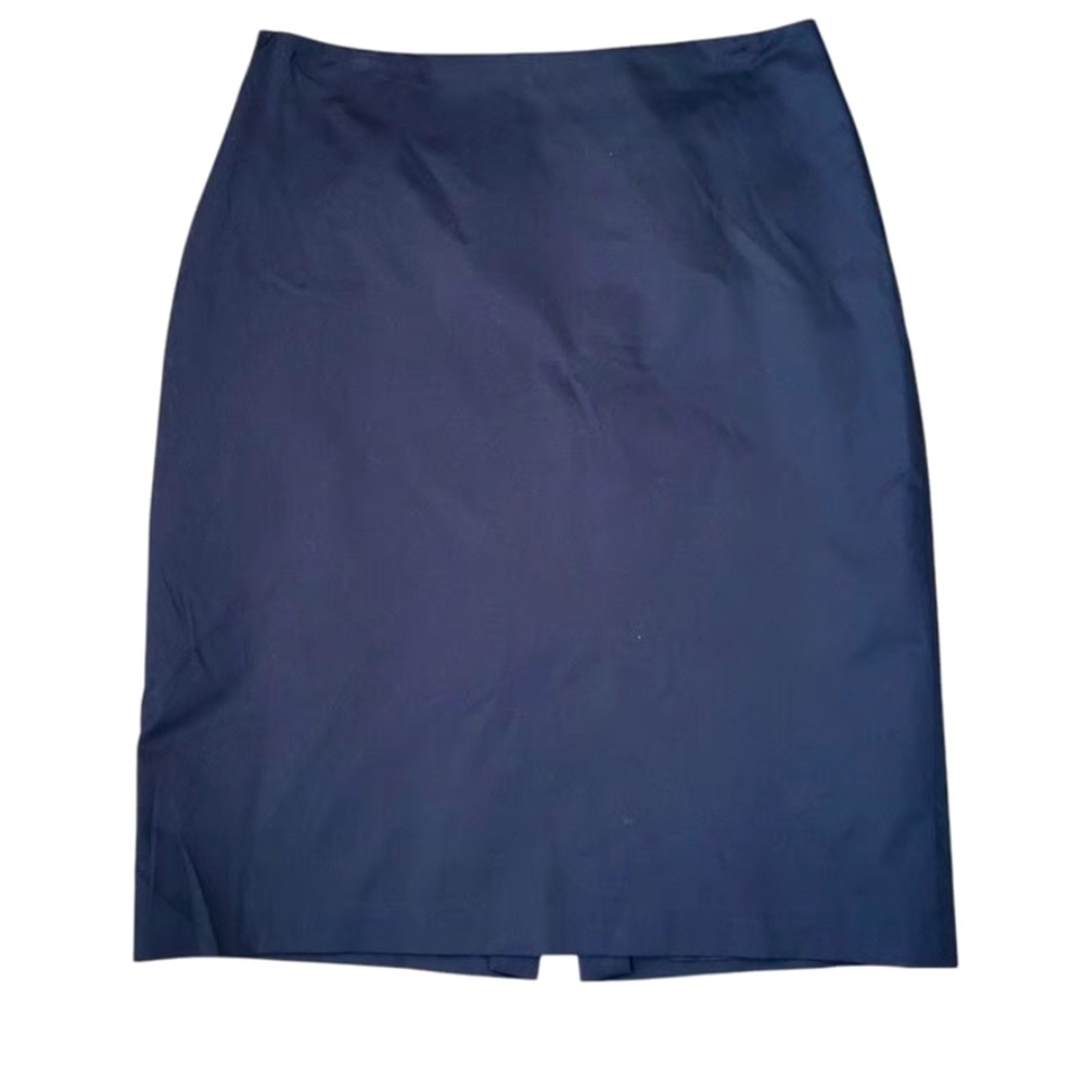 Ellen Tracy Linda Allard Charcoal Grey Fully Lined Pencil Skirt Size 8